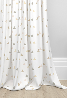 Faceted, Earth - Made to Measure Curtains